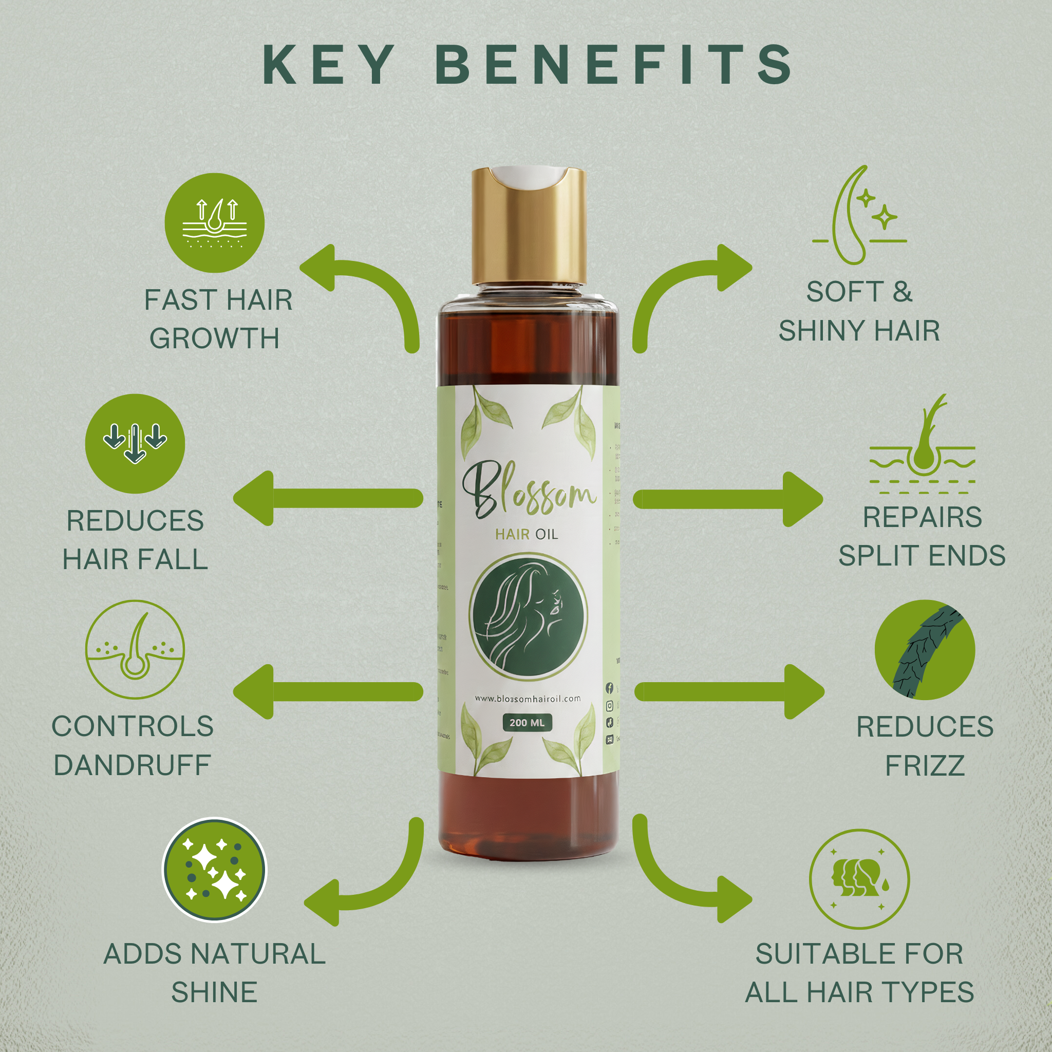 Blossom Hair Oil - 200 ML